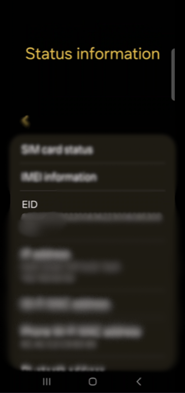 esim android 3